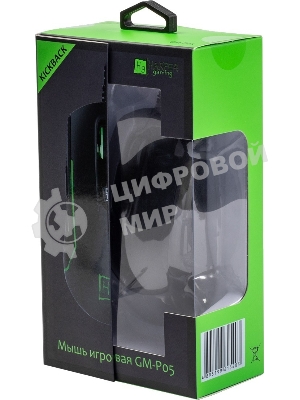 Мышь проводная Harper Gaming Kickback GM-P05 черный, 10000 dpi, USB, кнопки - 8