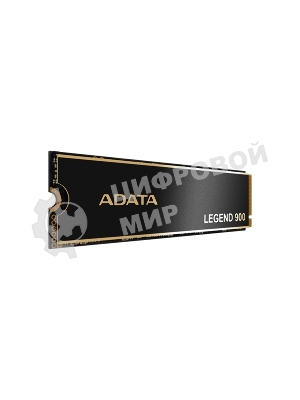 Накопитель SSD ADATA LEGEND 900, 512Gb, PCIe 4.0 x4, M.2 2280, NVMe, R/W 6200/2300, с радиатором
