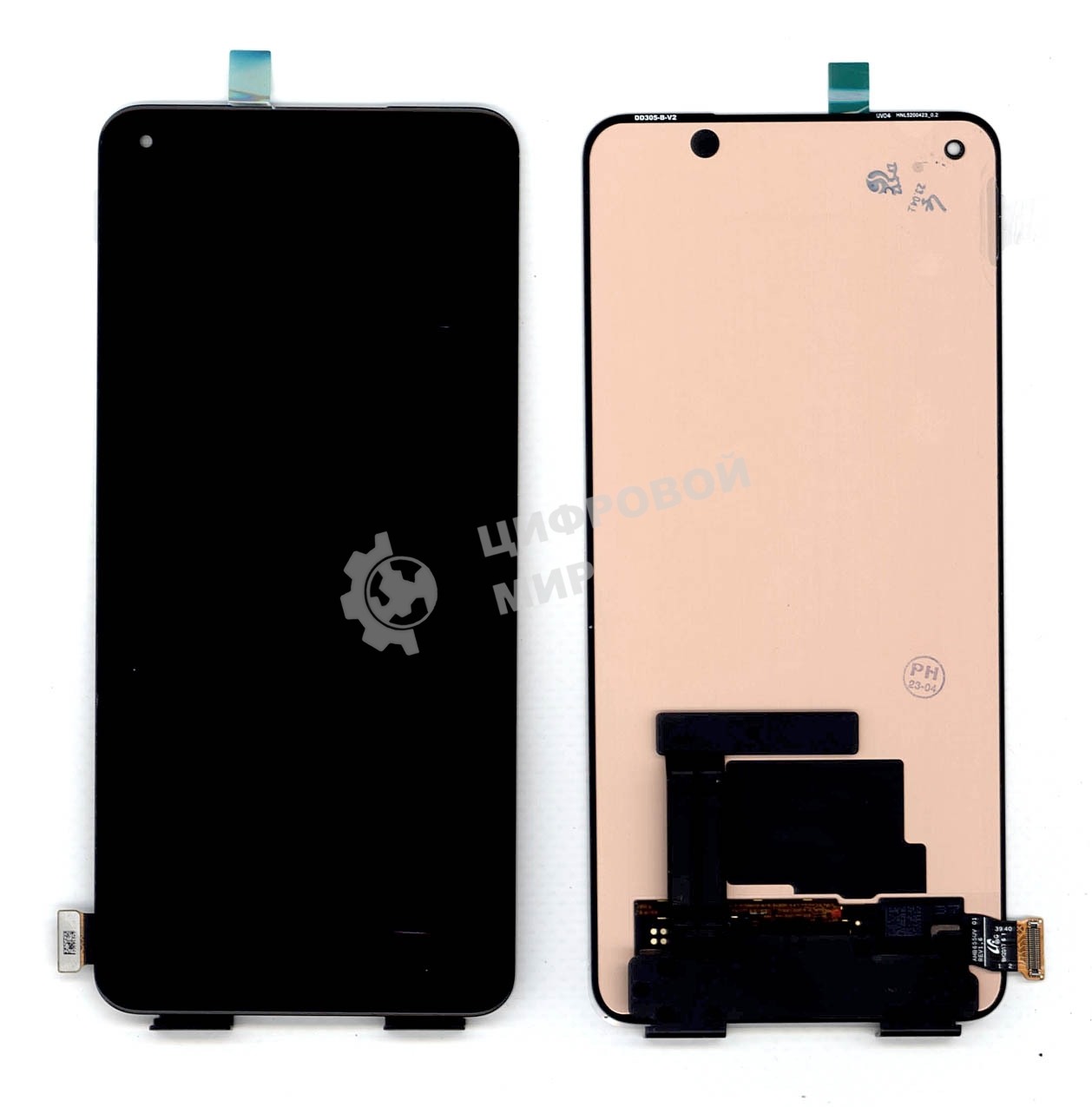 Дисплей для OnePlus Ace 2 в сборе с тачскрином черный