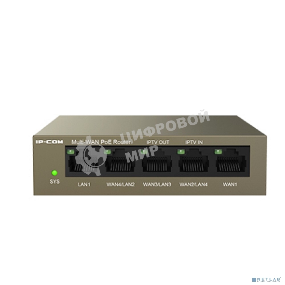 Коммутатор IP-COM 5PORT 4POE M20-POE
