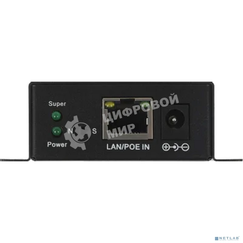 PoE удлинитель Osnovo E-PoE/1A 10M/100M Fast Ethernet на 400м (до 30W)