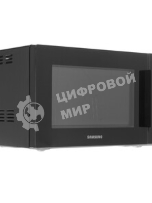 Микроволновая печь Samsung MG23T5018AK/BW черный, 23 л, 800 Вт, переключатели - сенсор