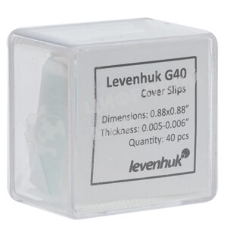 Набор микропрепаратов Levenhuk N18 NG 83предм. прозрачный/черный/оранжевый (29276)