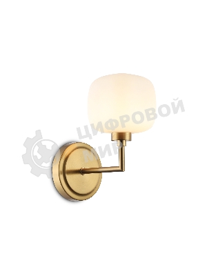 Настенный светильник Ambrella light LH53021 BS/FR латунь/белый матовый G9 max 40W 195*120*230
