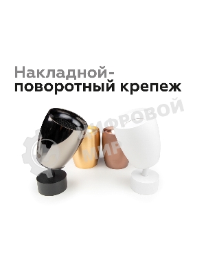 Насадка для корпуса светильника N7014 PYG золото желтое полированное D70*H20mm Out2mm MR16