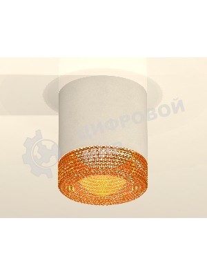 Светильник Ambrella Light XS7401024 SWH/CF белый песок/кофе MR16 GU5.3 (C7401, N7195)