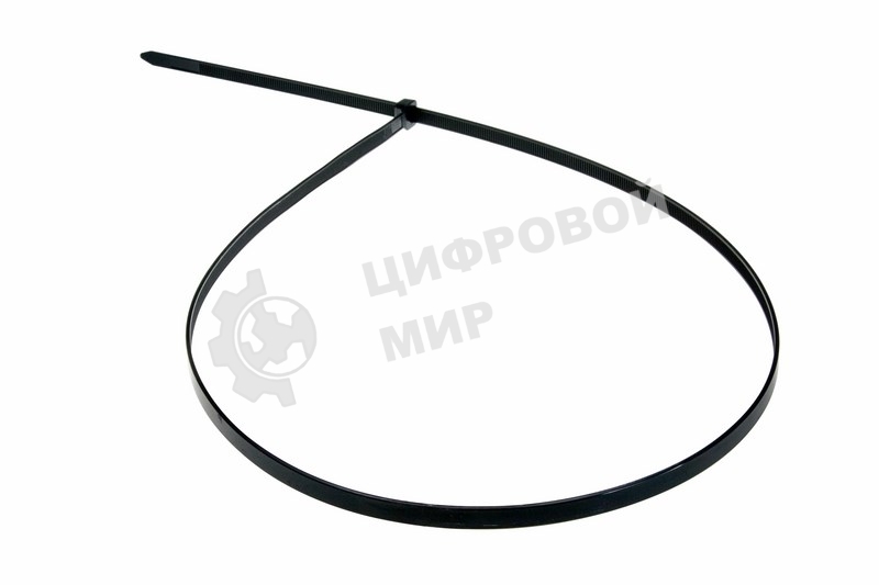 Хомут-стяжка кабельная нейлоновая Rexant 700 x9,0 мм, черная, упаковка 100 шт. 07-0701-9