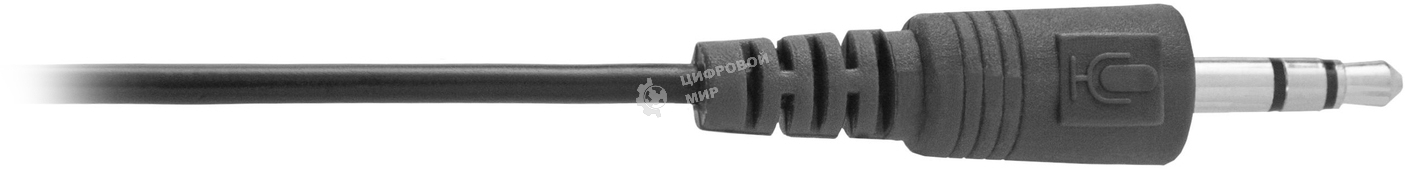 Микрофон компьютерный Defender MIC-111, серый, кабель 1,5 м