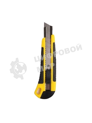 Нож с сегментированным лезвием Rexant 18 мм, корпус ABS пластик обрезиненный