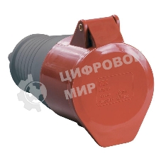 Розетка кабельная 16А 380В 3P+PE+N ССИ-215 IP44 ИЭК PSR22-016-5