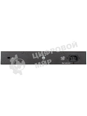 Коммутатор D-Link DGS-1100-16V2/A1A,L2 Smart Switch with 16 10/100/1000Base-T ports8K Mac address, 802.3x Flow Control, 802.3ad Link Aggregation, Port Mirroring, 128 of 802.1Q VLAN, VID range 1-4094, Loopback