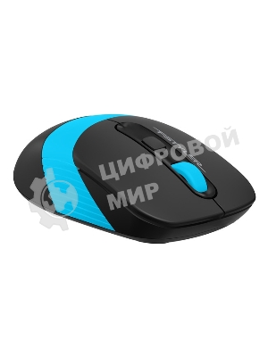 Мышь беспроводная A4Tech Fstyler FG10S черный/синий, 2000 dpi, радиоканал, USB, кнопки - 4