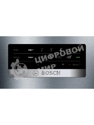 Холодильник Bosch KGN49XLEA нержавеющая сталь двухкамерный 330/108л морозилка снизу, No Frost