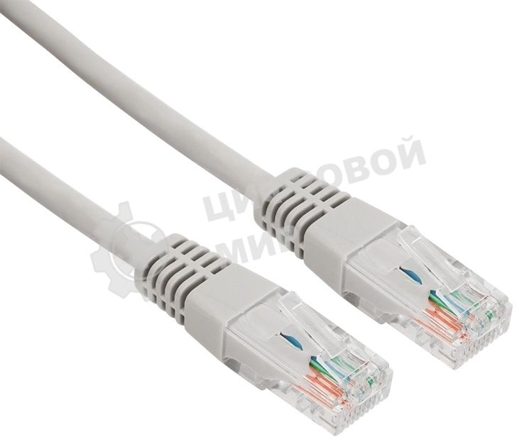 Пaтч-корд U/UTP Rexant, cat.5e, RJ45-RJ45, неэкранированный, LSZH серый, 5м