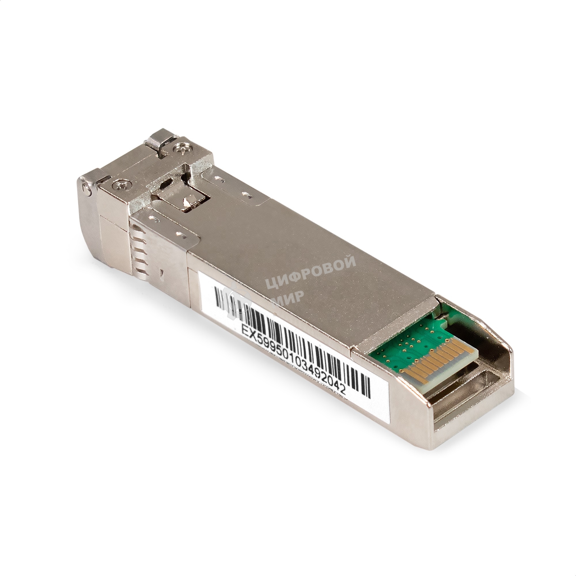 Трансивер SFP+ EXT-10G-SM1310-LC2-10KM (10Gbase-LR для одномодового оптического кабеля, 10 Гбит/с, Tx:1310/Rx:1310 нм, до 10 км, разъем Duplex LC)