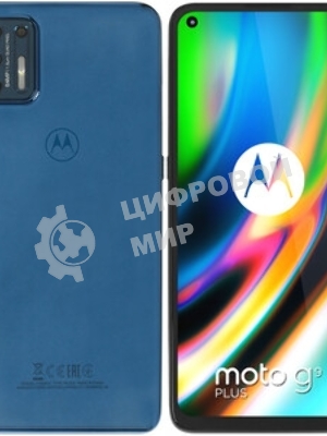 Дисплей для Motorola G9 Plus черный