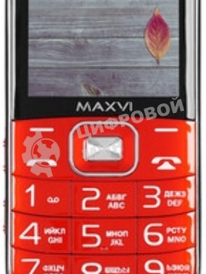 Мобильный телефон Maxvi B6ds up красный