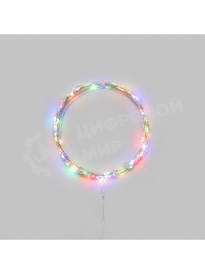 Гирлянда светодиодная Роса 10м 100 LED МУЛЬТИКОЛОР IP20 3хАА (в комплект не входят) NEON-NIGHT