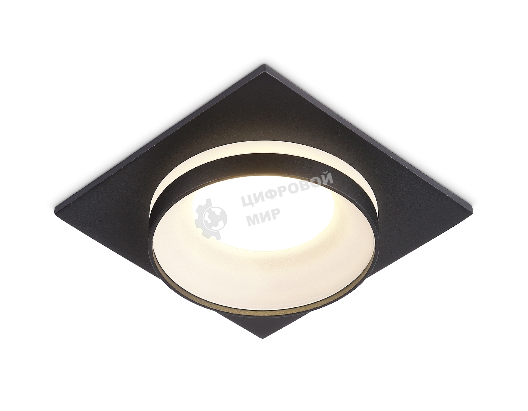 Светильник Ambrella light TN30710 BK черный GU5.3 92*92*36