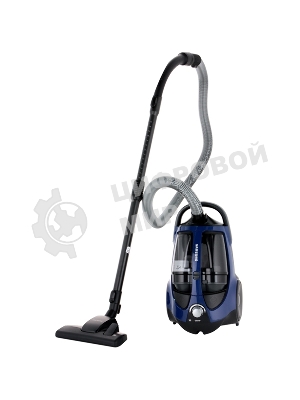 Пылесос Samsung VCC8836V36/XEV синий/черный, 430/2200 Вт, уборка сухая, пылесборник контейнер 2 л