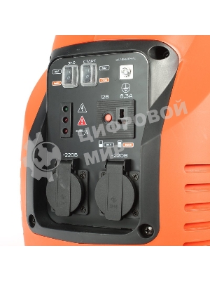 Электрогенератор бензиновый инверторный Patriot 2700i, 2.5 кВт, 60 дБ, 29 кг