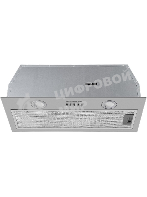 Вытяжка встраиваемая Maunfeld THAMES 601PM нержавеющая сталь, 60 см, 850 куб. м/ч, 44 дБ