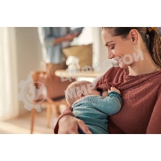 Ручной молокоотсос Philips SCF430/10. В комплекте: 1 ручной молокоотсос, соска серии Natural, фиксирующее кольцо, крышка для транспортировки