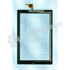 Сенсорное стекло (тачскрин) для HP Slate 7 3G, черное