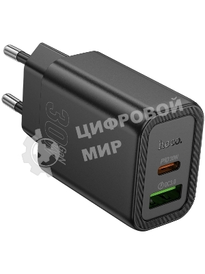 Сетевое зарядное устройство Hoco Gentle PD30W+QC3.0 30W 3A (PD+QC) (44358)