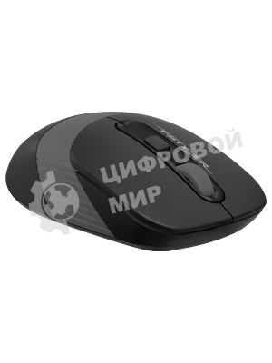Мышь беспроводная A4Tech Fstyler FG10 черный/серый, 2000 dpi, радиоканал, USB, кнопки - 4