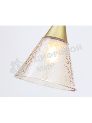 Светильник Ambrella light TR3173 BK/GD черный/золото E27 max 60W D155*1000