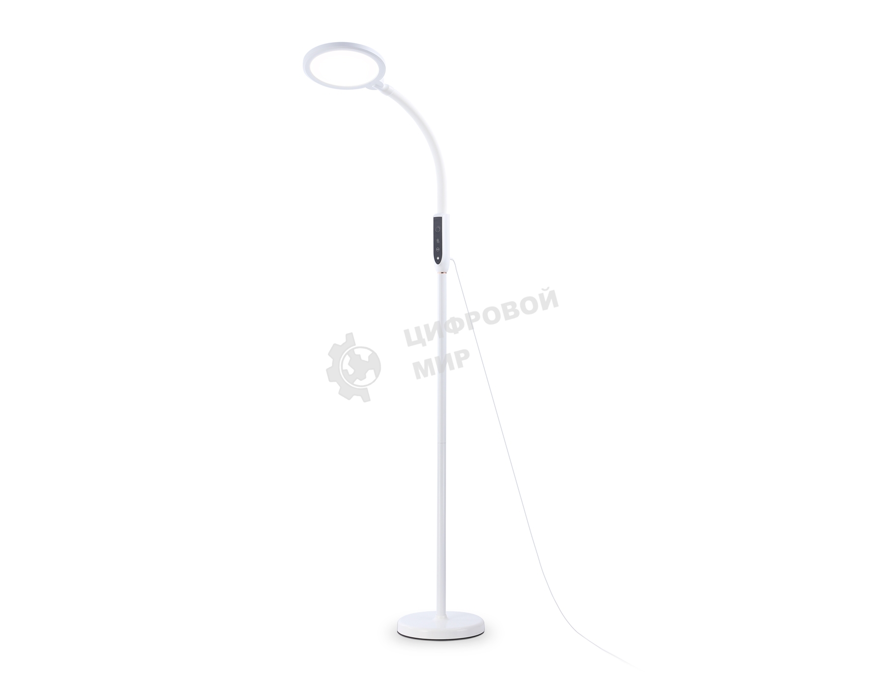 Светильник Ambrella light TR97701 WH белый LED 18W 3000K-6400K 170*230*1650 (ПДУ ИК)