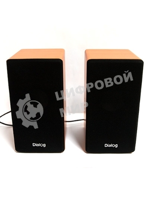 Акустическая система Dialog AST-20UP - акустические колонки 2.0, 6W RMS, Cherry, питание от USB