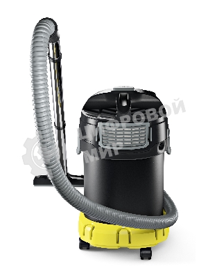 Пылесос Karcher AD 4 PREMIUM желтый/черный, 150/600 Вт, уборка сухая, пылесборник контейнер 17 л