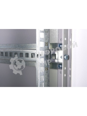 Шкаф телекоммуникационный напольный ЭКОНОМ 18U (600 600) дверь стекло, дверь металл