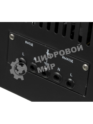 Стабилизатор Ресанта АСН-5 000/1-ЭМ 63/1/6 220В±2%, Габариты 395х235х183, Вес 18 кг