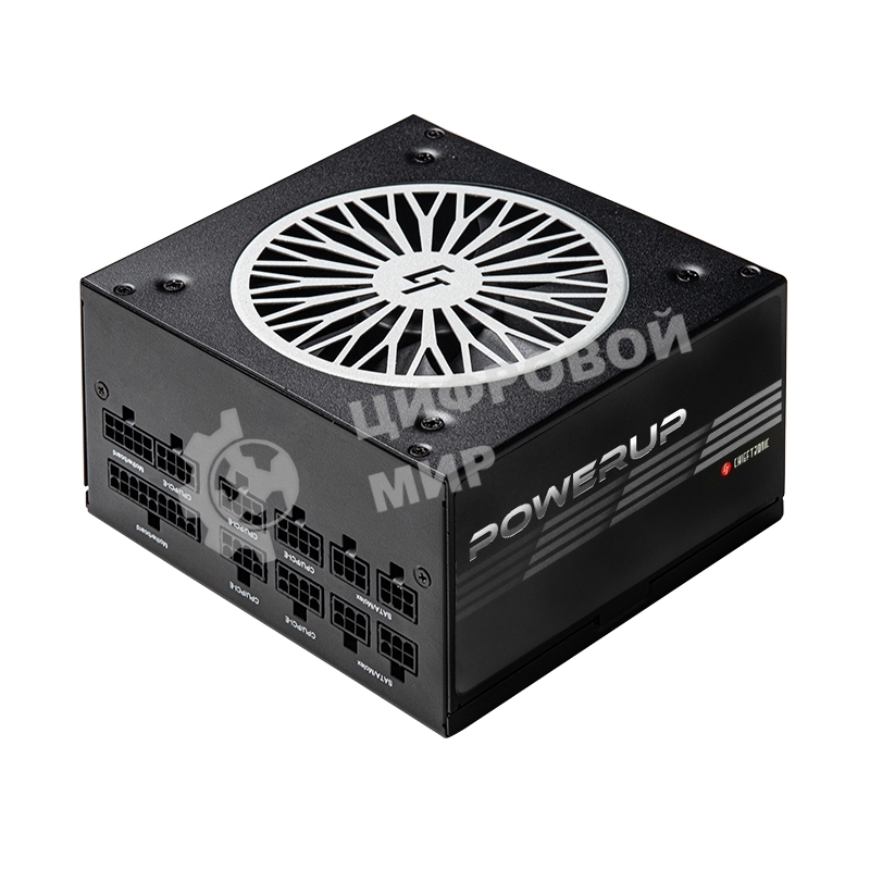 Блок питания Chieftec GPX-750FC, 750Вт, 80 PLUS Gold, 120мм, модульный, черный