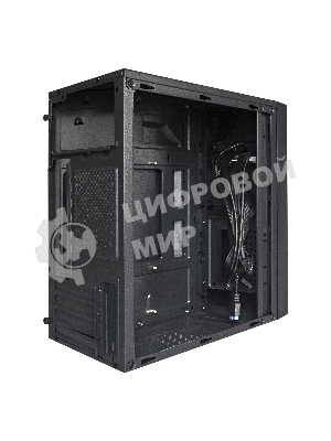 Компьютерный корпус Minitower ExeGate BAA-109U2-AAA400 (mATX, AAA400 8см, 2*USB+2*USB 3.0, аудио, черный)