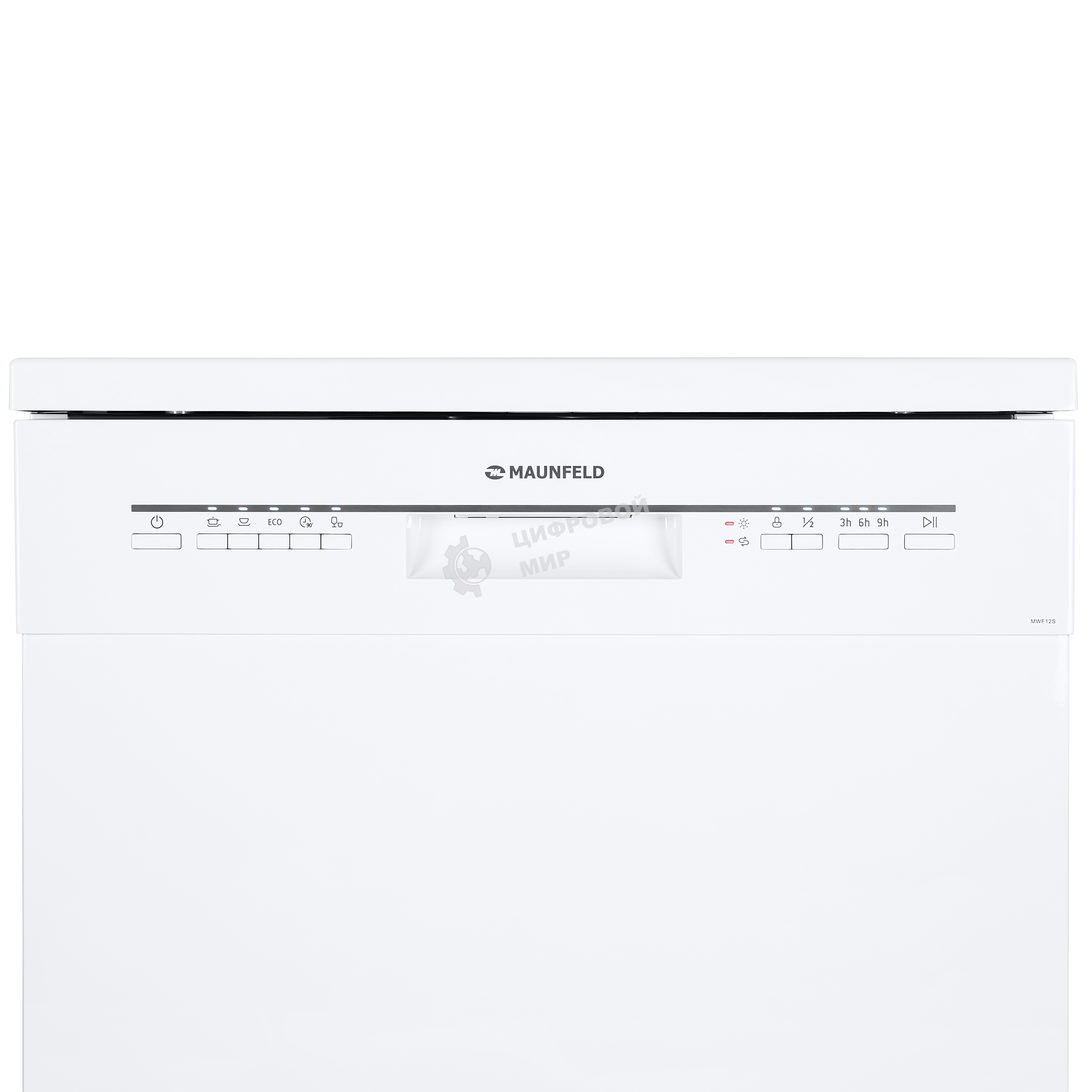 Посудомоечная машина Maunfeld MWF12S, белый, 59.8 см, 12 компл., 52 дБ, класс A+