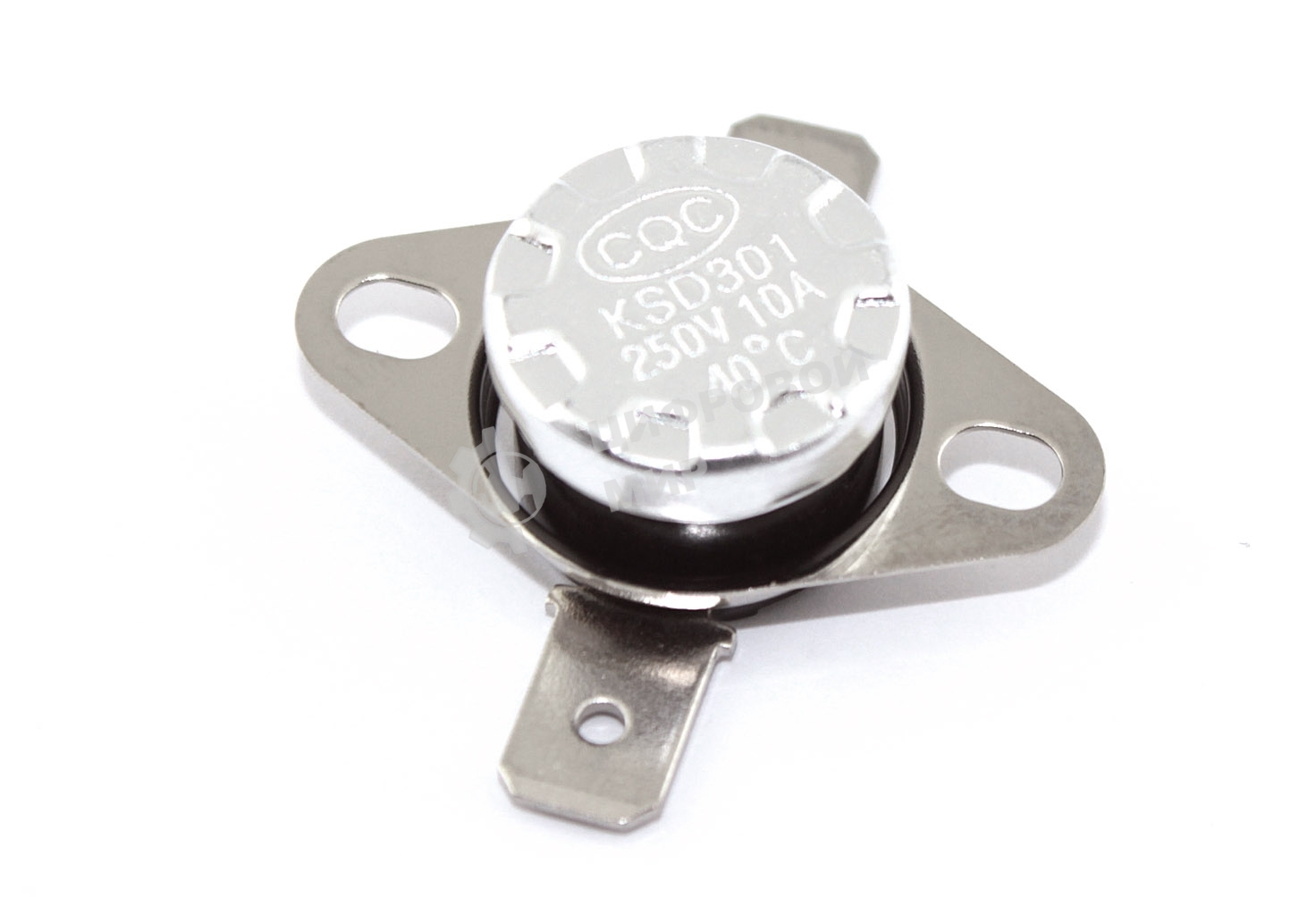 Термостат биметаллический KSD301 10А/40 С нормально разомкнутый