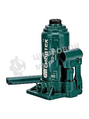 Домкрат гидравлический Сибртех бутылочный, 8т, 180-350 мм