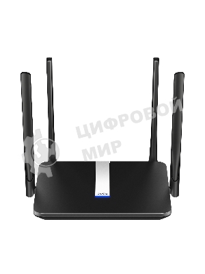 Роутер беспроводной Cudy LT500 AC1200 10/100BASE-TX/4G cat.4 черный