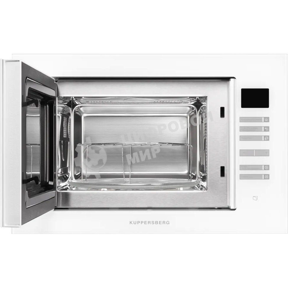 Встраиваемая микроволновая печь Kuppersberg HMW 645 W25 л, High-Tech, 900 Вт, белый