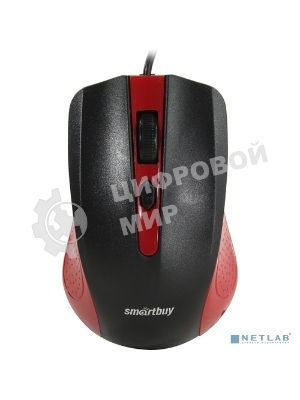 Мышь проводная Smartbuy ONE 352 красно-черная SBM-352-RK