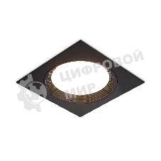 Светильник Ambrella light TN51804 BK черный GX53 max 15W 110*110*23