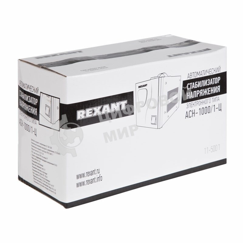 Стабилизатор напряжения Rexant AСН-1 000/1-Ц