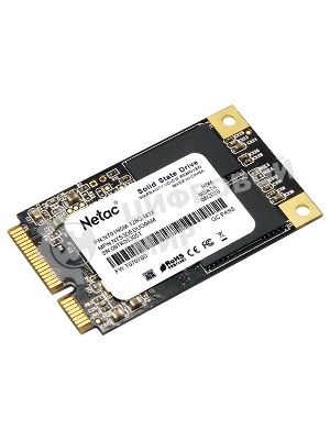 Накопитель SSD Netac N5M, 128Gb, mSATA, R/W 560/520