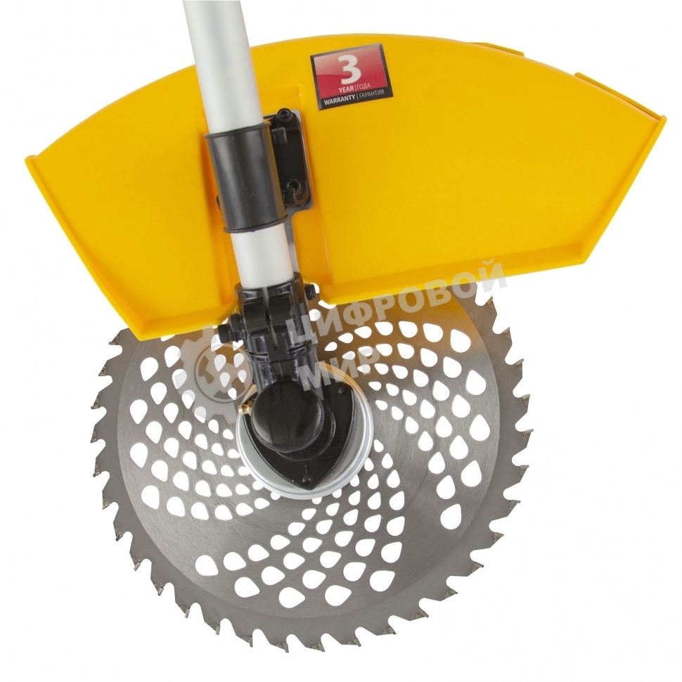 Триммер Denzel DT 52S бензиновый 52см3 3 лс. разъемная штанга состоит из 2 частей