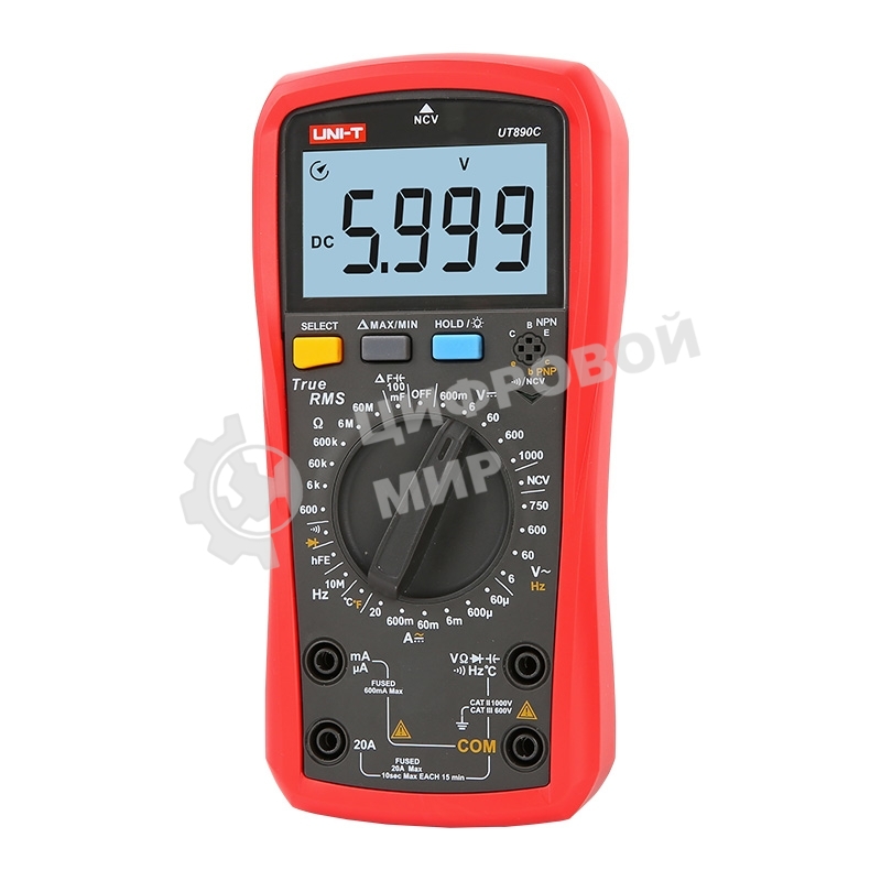 Мультиметр универсальный UNI-T UT890C