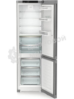 Холодильник Liebherr CBNsdc 573i-22 серебристый двухкамерный 266/94л морозилка снизу, No Frost